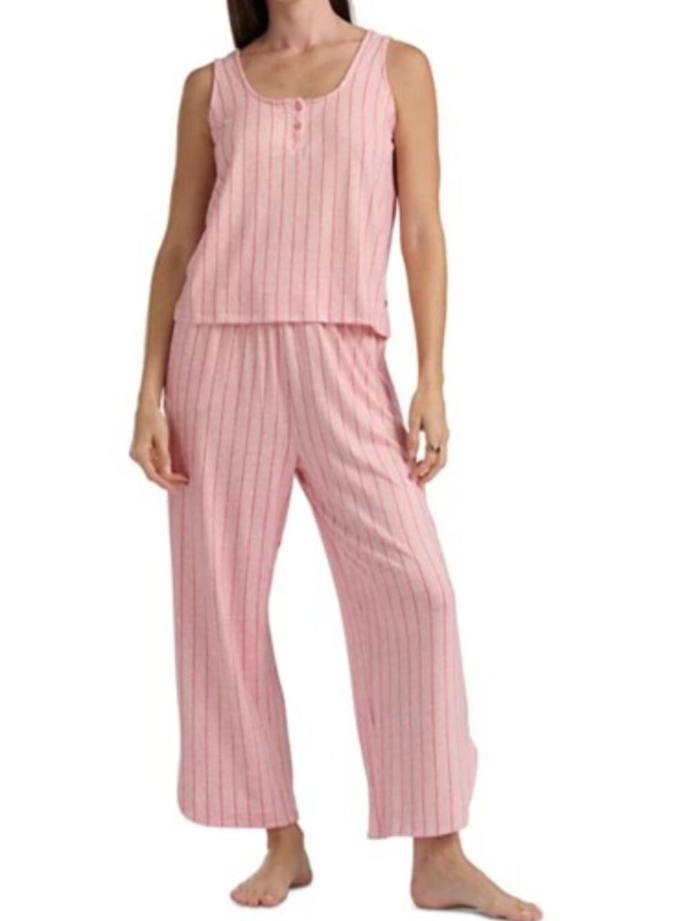 Tommy Hilfiger Women's 2-Piece Tank & Crop Pant Set Size Large